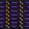 free purple & yellow twitch panels