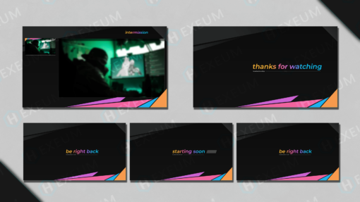 clean twitch overlay