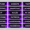 free purple twitch panels