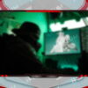 red and white webcam overlay
