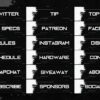 black and white twitch panels