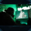 blue webcam overlay