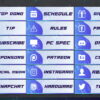 simple twitch panels