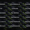 Clean Twitch Panels