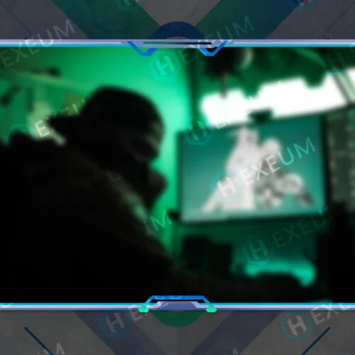 Futuristic Webcam Overlay