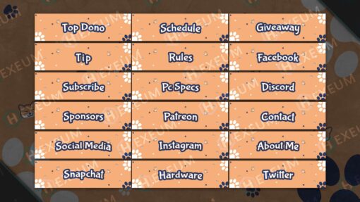 Dog Twitch Panels