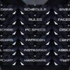Black Twitch Panels