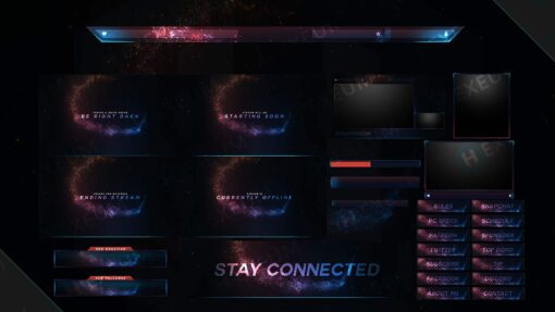 Synthwave Stream Overlay