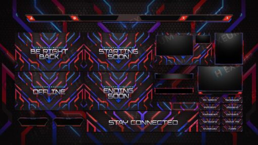 Neon Obs Overlay