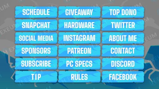 White Twitch Panels