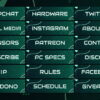 Green Twitch Panels