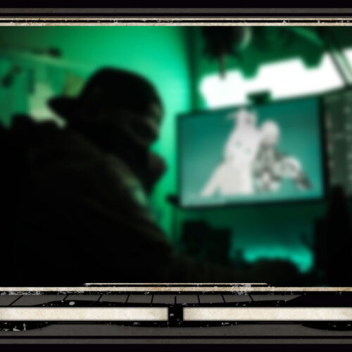 Vintage Webcam Overlay