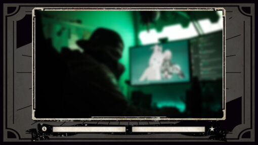 Vintage Webcam Overlay