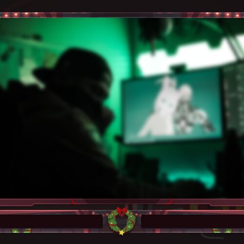 Christmas Eve Webcam Overlay