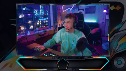 electric webcam overlay